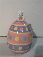 Cooks Club Hand Painted Ceramic Cookie Jar