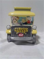 2002 Circus Daze Taxi Cookie Jar