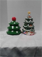 Christmas Tree Cookie Jars