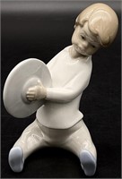 Lladro Boy with Cymbal