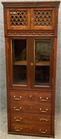 Antique Library Cabinet