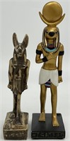 2pc Ancient Egyptian Statues