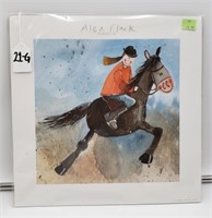 Unframed "Full Speed" Alex Clark Print