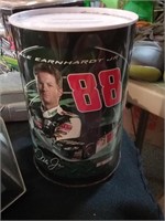 NASCAR number 88 coin bank and koozie