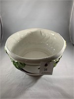 Ceramic bowl painted