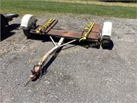 MasterTow dolly with new straps 78” deck