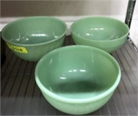 FIRE KING MIXING BOWLS