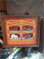 Barnums animals art display