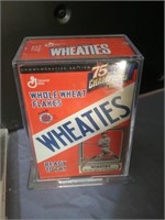 Lou Gehrig Wheaties small souvenir box in d