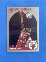 1990 NBA Hoops Michael Jordan Trading Card