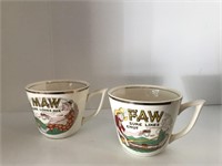 Vintage Maw & Paw Coffee Cups