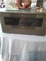 VHS tape recorder and player
