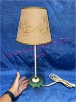 Antique Jadeite table lamp