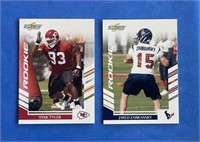 Lot of 2 Score 2007 NFL Trading Cards