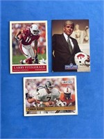 Lot of 3 Misc NFL Trading Cards