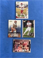 Lot of 5 Kansas City Chiefs NFL Trading Cards