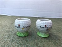 (2) Golf Shot Glass Collectibles