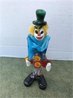 Crystal Clown Figurine