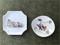 (2) Porcelain Dishes (Bone China, etc...)