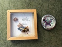 (2) Butterfly Collectibles