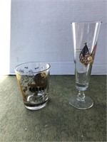 (2) pcs collectible glassware