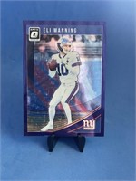 Eli Manning NFL Trading Card
