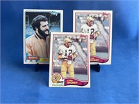 Lot of 2 Topps NFL Trading Cards