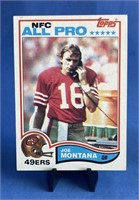 1982 Topps Joe Montana NFL Trading Card