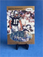 Autographed Martin Gramatica NFL Trading Card