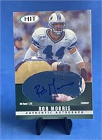 Autographed  Rob Morris NFL Trading Card