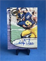 Autographed Deltha O'Neal NFL Trading Card