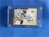 Autographed Tony Horne NFL Trading Card