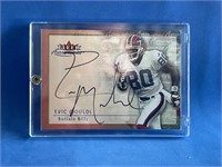 Autographed Eric Moulds NFL Trading Card