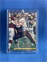 Autographed Jim Lachey NFL Trading Card