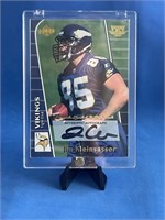 Autographed Jim Kleinsasser NFL Trading Card