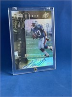 Autographed Rookie Kevin Faulk NFL Trading Card