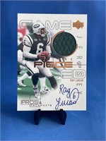 Autographed Ray Lucas NFL Trading Card