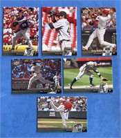 Lot of 6 Upper Deck 2010 Baseball Trading Cards