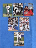 Lot of 5 Upper Deck 2008 Baseball Trading Cards