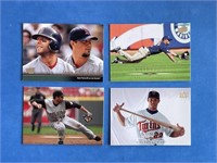 Lot of 4 Misc Upper Deck Baseball Trading Cards