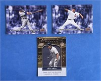 Lot of 3 Upper Deck 2008 Baseball Trading Cards