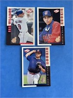 Lot of 3 Score 1997 Baseball Trading Cards