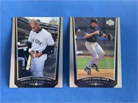 Lot of 2 Upper Deck 1998 Baseball Trading Cards