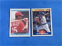 Lot of 2 Misc Baseball Trading Cards