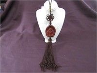 Wood & String Budda Prayer Ornament