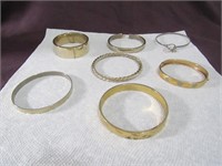 Gold & Silver Bangle Bracelets