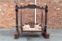 Asian Carved Swing