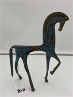 Brass Horse Statue