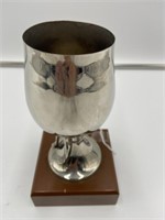 Stainless Cup w/ Horseshoe Design
