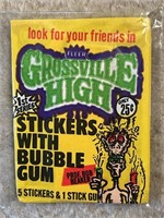 UNOPENED Pack of Grossville High Stickers